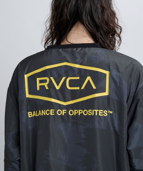 RVCA(ルーカ)の「RVCA GRANT PUFFER REVERSIBLE CR(スウェット・メンズ・ブラック・L/M)」の3枚目の写真