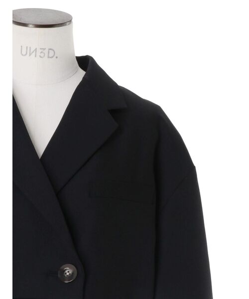 LAYERED ASYMMETRY JACKET / レイヤードアシンメトリージャケット