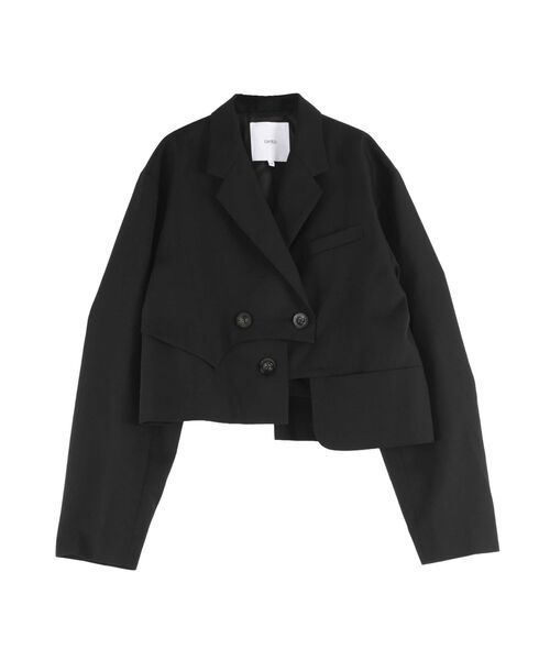 LAYERED ASYMMETRY JACKET / レイヤードアシンメトリージャケット