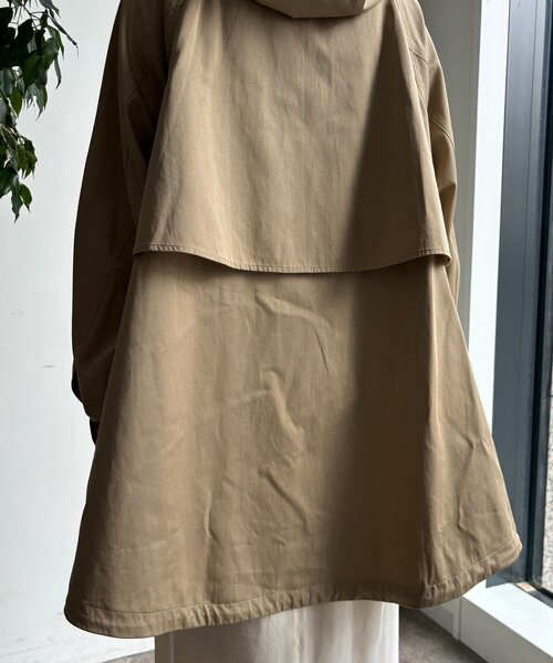 DouDou（ドゥドゥ）の「スタンドフーディーMA1（その他アウター・レディース・ブラック/ベージュ/ネイビー・FREE）」の6枚目の写真