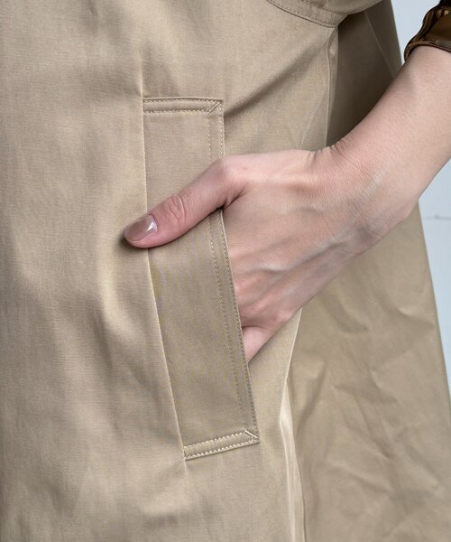 DouDou（ドゥドゥ）の「スタンドフーディーMA1（その他アウター・レディース・ブラック/ベージュ/ネイビー・FREE）」の12枚目の写真