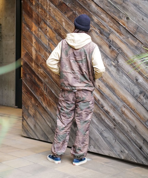 RVCA(ルーカ)の「RVCA メンズ RVCA×AZUL REVERSIBLE PARKA パーカー 【2025年秋冬モデル】(パーカー・メンズ・ブラック/ベージュ・FREE)」の14枚目の写真