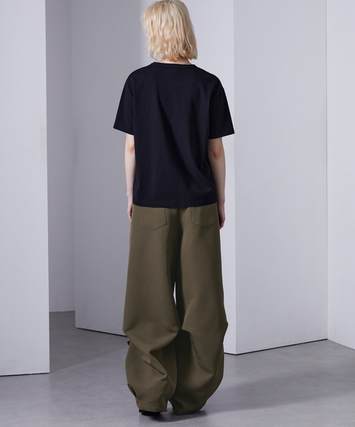 Loose/ルース(ルース)の「3Dタックボリュームパンツ(スラックス・メンズ・カーキ/ブラック・S/L/M)」の17枚目の写真