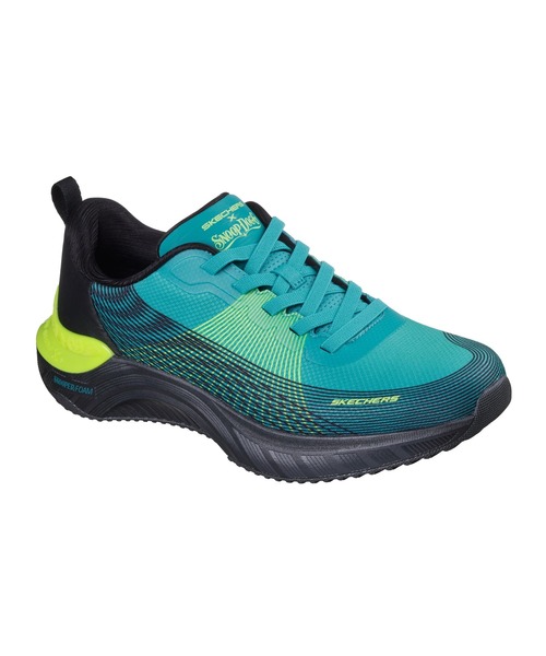 SKECHERS（スケッチャーズ）の「スケッチャーズ　スヌープ・ドッグ：スヌープ エース - サイバー ウォーカー（スニーカー・メンズ・ブラック×ゴールド/ブラック×グリーン/パープル・26.5cm/25.5cm/26cm/27cm/27.5cm/28cm）」の2枚目の写真