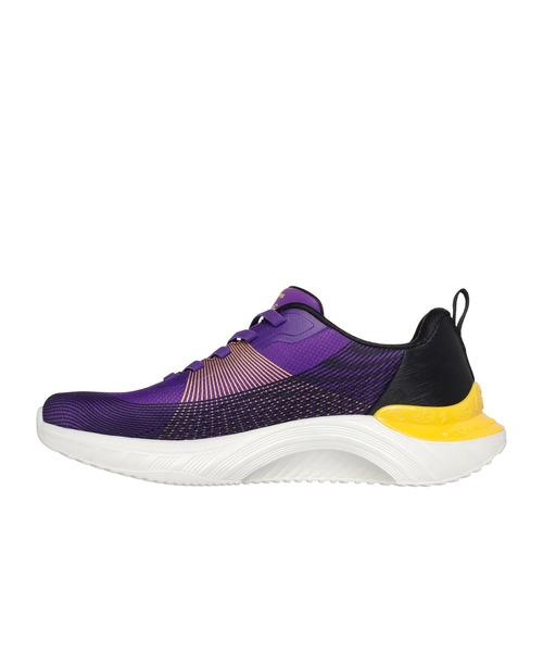 SKECHERS（スケッチャーズ）の「スケッチャーズ　スヌープ・ドッグ：スヌープ エース - サイバー ウォーカー（スニーカー・メンズ・ブラック×ゴールド/ブラック×グリーン/パープル・26.5cm/25.5cm/26cm/27cm/27.5cm/28cm）」の9枚目の写真