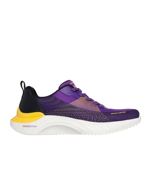 SKECHERS（スケッチャーズ）の「スケッチャーズ　スヌープ・ドッグ：スヌープ エース - サイバー ウォーカー（スニーカー・メンズ・ブラック×ゴールド/ブラック×グリーン/パープル・26.5cm/25.5cm/26cm/27cm/27.5cm/28cm）」の10枚目の写真