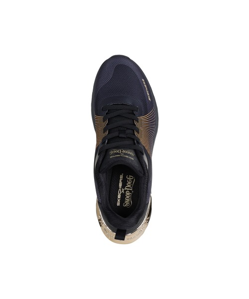 SKECHERS（スケッチャーズ）の「スケッチャーズ　スヌープ・ドッグ：スヌープ エース - サイバー ウォーカー（スニーカー・メンズ・ブラック×ゴールド/ブラック×グリーン/パープル・26.5cm/25.5cm/26cm/27cm/27.5cm/28cm）」の13枚目の写真