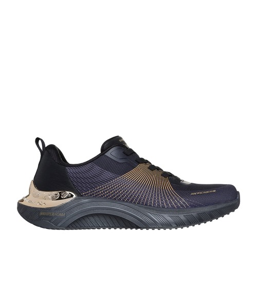 SKECHERS（スケッチャーズ）の「スケッチャーズ　スヌープ・ドッグ：スヌープ エース - サイバー ウォーカー（スニーカー・メンズ・ブラック×ゴールド/ブラック×グリーン/パープル・26.5cm/25.5cm/26cm/27cm/27.5cm/28cm）」の15枚目の写真