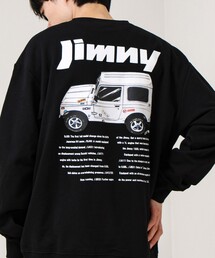 GLOSTER | 【ロングセラーコラボ】ジムニー×GLOSTER Suzuki Jimny 裏毛プリントスウェット(スウェット)