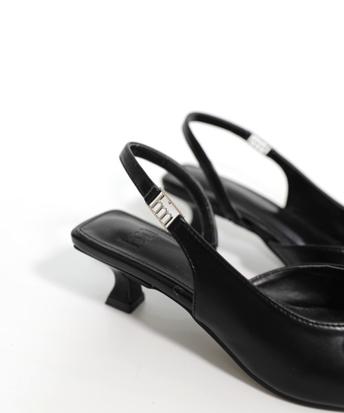 hiamu（ヒアム）の「【4色展開】コルセットリボンポイント サイドロゴスリングバック/2026 SS NEW COLLECTION（パンプス・レディース・ベージュ/ブラウン/ブラック/シルバー・22.5cm/23.0cm/23.5cm/24.0cm/24.5cm/25.0cm）」の12枚目の写真