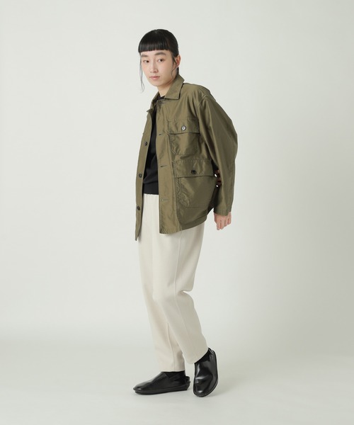 ZUCCa(ズッカ)の「BOUCLE JERSEY / パンツ(その他パンツ・レディース・ブラウン/ブラック/オフホワイト・M size)」の4枚目の写真