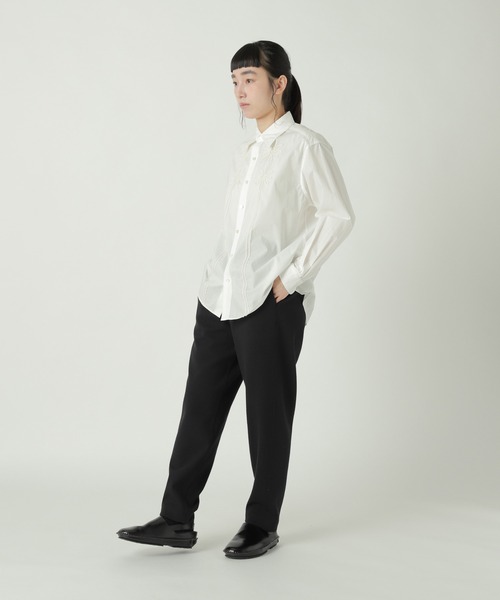 ZUCCa(ズッカ)の「BOUCLE JERSEY / パンツ(その他パンツ・レディース・ブラウン/ブラック/オフホワイト・M size)」の7枚目の写真