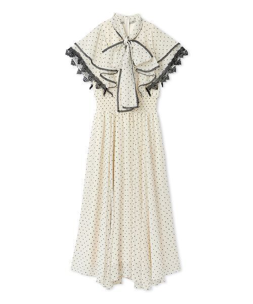 CELFORD（セルフォード）の「【洗える】ハートドットプリントワンピース（ワンピース・レディース・アイボリー/ブラック/レッド・36/38）」の20枚目の写真