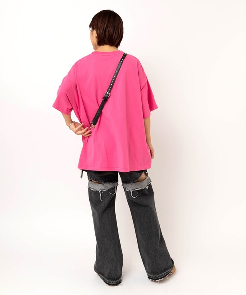 RNA(アールエヌエー)の「R4434 ガーターベルトフレアパンツ(デニムパンツ・レディース・ブルー/ブラック・MEDIUM)」の21枚目の写真