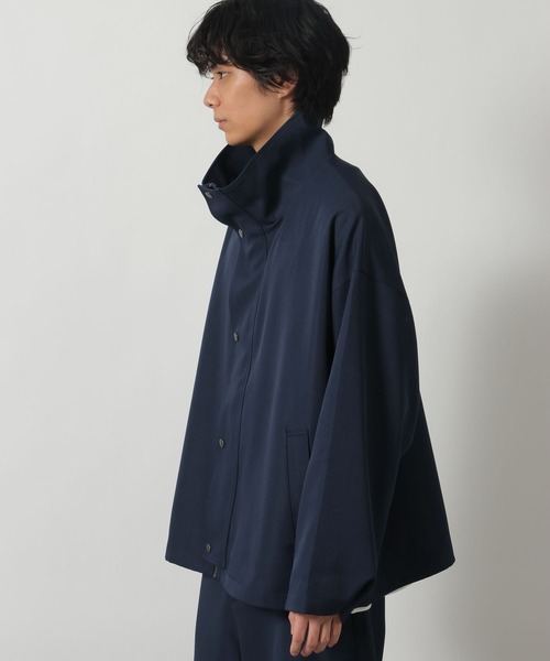 LAKOLE（ラコレ）の「＜セットアップ可＞ツイルスタンドブルゾン / 638227（ブルゾン・メンズ・ブラック/ネイビー/ベージュ・LARGE/MEDIUM）」の11枚目の写真