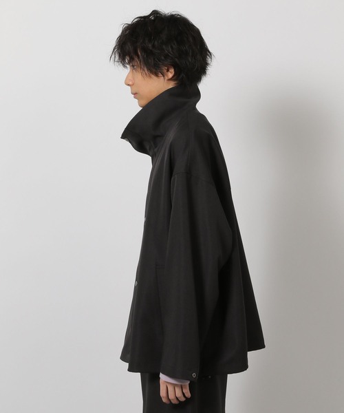 LAKOLE（ラコレ）の「＜セットアップ可＞ツイルスタンドブルゾン / 638227（ブルゾン・メンズ・ブラック/ネイビー/ベージュ・LARGE/MEDIUM）」の14枚目の写真