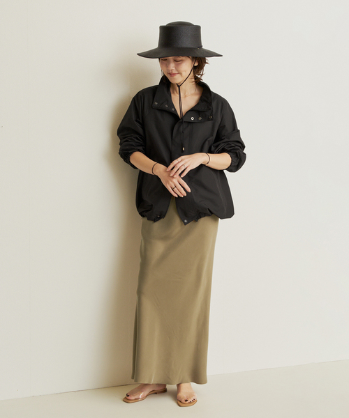 plage（プラージュ）の「TRADITIONAL WEATHERWEAR 別注 ブルゾン（その他アウター・レディース・ベージュ/ブラック・FREE）」の5枚目の写真