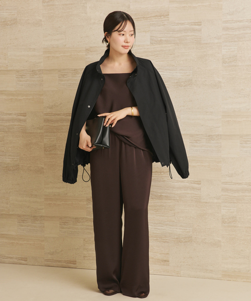 plage（プラージュ）の「TRADITIONAL WEATHERWEAR 別注 ブルゾン（その他アウター・レディース・ベージュ/ブラック・FREE）」の6枚目の写真