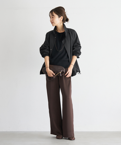 plage（プラージュ）の「TRADITIONAL WEATHERWEAR 別注 ブルゾン（その他アウター・レディース・ベージュ/ブラック・FREE）」の8枚目の写真