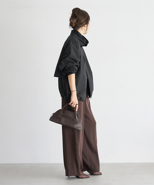 plage（プラージュ）の「TRADITIONAL WEATHERWEAR 別注 ブルゾン（その他アウター・レディース・ベージュ/ブラック・FREE）」の10枚目の写真