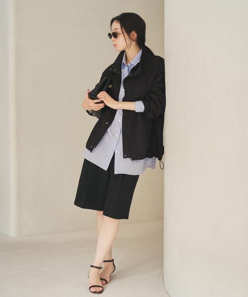 plage（プラージュ）の「TRADITIONAL WEATHERWEAR 別注 ブルゾン（その他アウター・レディース・ベージュ/ブラック・FREE）」の14枚目の写真