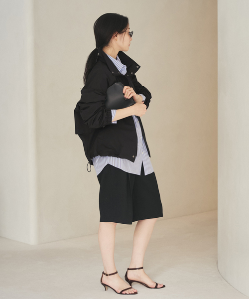plage（プラージュ）の「TRADITIONAL WEATHERWEAR 別注 ブルゾン（その他アウター・レディース・ベージュ/ブラック・FREE）」の15枚目の写真