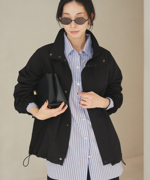 plage（プラージュ）の「TRADITIONAL WEATHERWEAR 別注 ブルゾン（その他アウター・レディース・ベージュ/ブラック・FREE）」の17枚目の写真