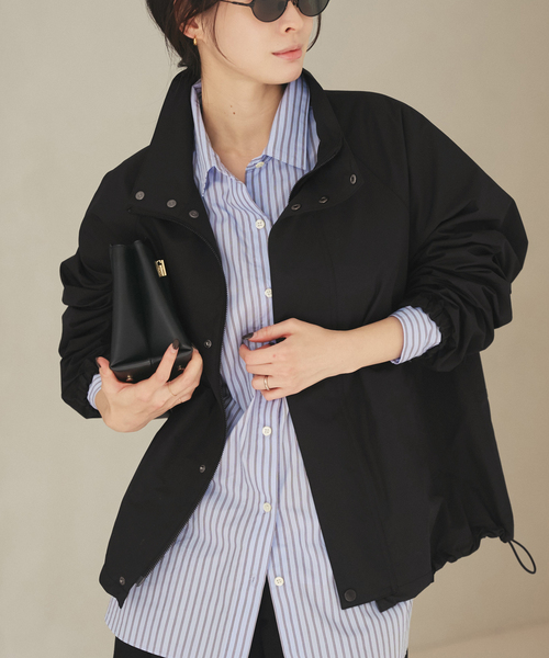 plage（プラージュ）の「TRADITIONAL WEATHERWEAR 別注 ブルゾン（その他アウター・レディース・ベージュ/ブラック・FREE）」の19枚目の写真