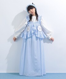 mmts | ストライプ ルビー フリル キャミワンピース(ワンピース)