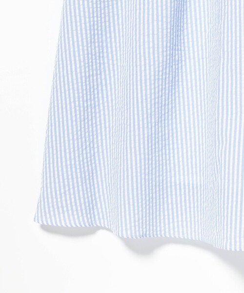 mmts（マミタス）の「ストライプ ルビー フリル キャミワンピース（ワンピース・レディース・ブラック/サックスブルー・MEDIUM/SMALL）」の16枚目の写真