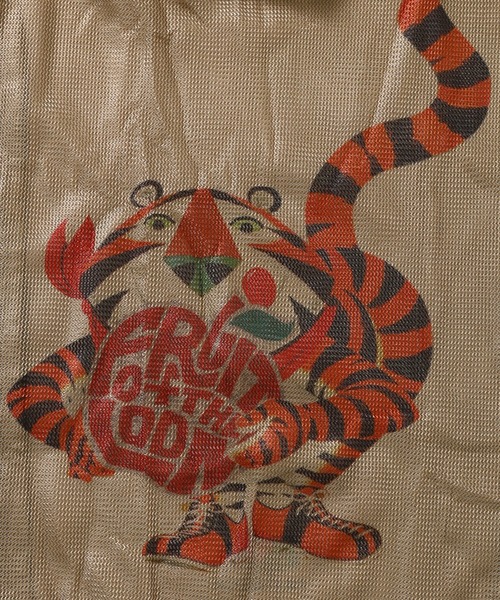 FRUIT OF THE LOOM(フルーツオブザルーム)の「VINTAGE Kellogg’s mesh eco bag / ケロッグコラボ レトロデザイン メッシュ素材 エコバッグ(ハンドバッグ・メンズ・サックスブルー/ブラック/オレンジ・FREE)」の16枚目の写真