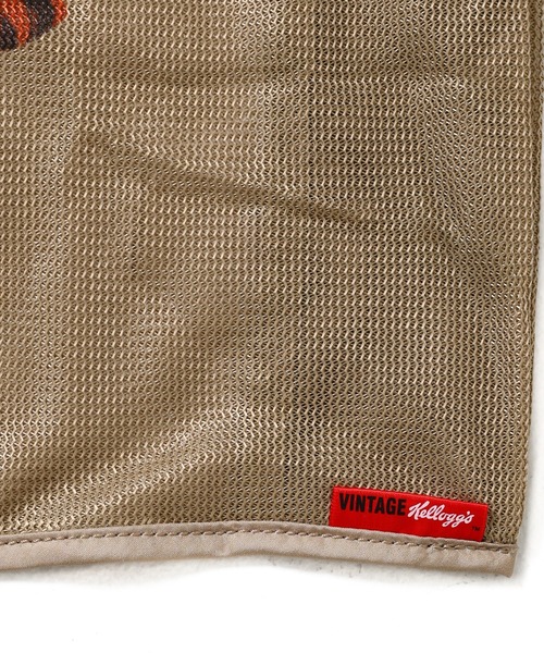 FRUIT OF THE LOOM(フルーツオブザルーム)の「VINTAGE Kellogg’s mesh eco bag / ケロッグコラボ レトロデザイン メッシュ素材 エコバッグ(ハンドバッグ・メンズ・サックスブルー/ブラック/オレンジ・FREE)」の15枚目の写真