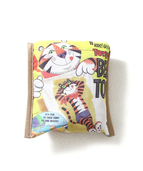 FRUIT OF THE LOOM(フルーツオブザルーム)の「VINTAGE Kellogg’s mesh eco bag / ケロッグコラボ レトロデザイン メッシュ素材 エコバッグ(ハンドバッグ・メンズ・サックスブルー/ブラック/オレンジ・FREE)」の12枚目の写真