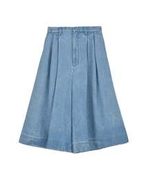martinique | 【l’heritage martinique/レリタージュ マルティニーク】ウォッシュドブリーチデニムバミューダパンツ(デニムパンツ)
