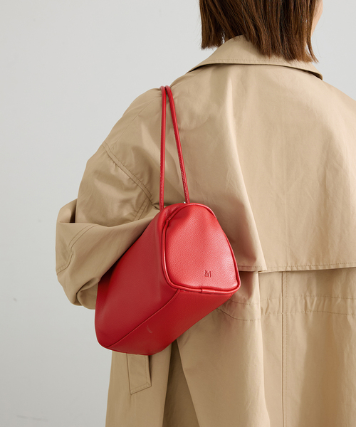 IENA（イエナ）の「《新色/追加》＆MyuQ/アンドミューク KORO バッグ MC093（ショルダーバッグ・レディース・レッド/キャメル・FREE）」の10枚目の写真