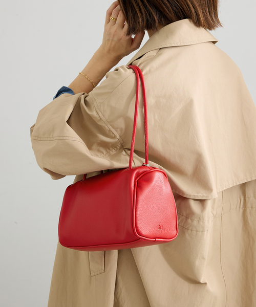 IENA（イエナ）の「《新色/追加》＆MyuQ/アンドミューク KORO バッグ MC093（ショルダーバッグ・レディース・レッド/キャメル・FREE）」の11枚目の写真