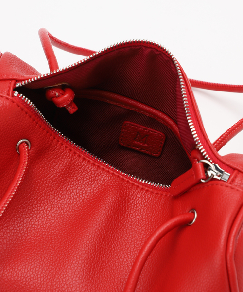 IENA（イエナ）の「《新色/追加》＆MyuQ/アンドミューク KORO バッグ MC093（ショルダーバッグ・レディース・レッド/キャメル・FREE）」の19枚目の写真