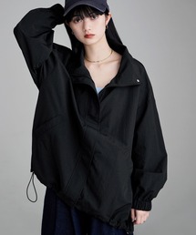 etoll.（エトル）の「ナイロンスタンドカラーブルゾン（ブルゾン）」