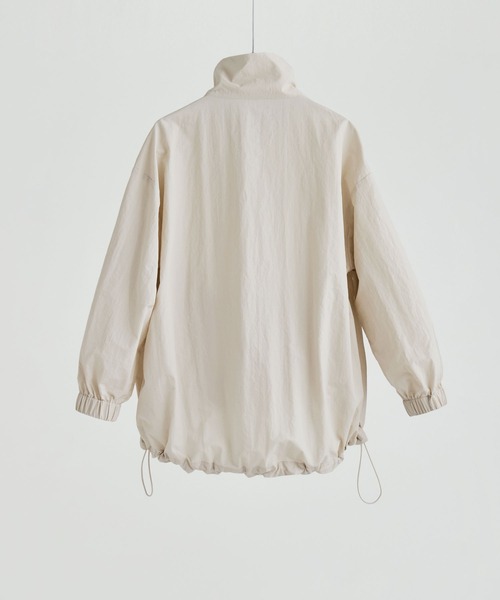etoll.（エトル）の「ナイロンスタンドカラーブルゾン（ブルゾン・レディース・ブラック/アイボリー・M）」の20枚目の写真