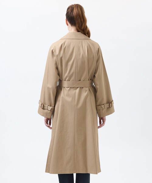 MACKINTOSH PHILOSOPHY(マッキントッシュ フィロソフィー)の「【WEB&一部店舗限定】【AIRDRIE(エイドリー)】コットンギャバジン(トレンチコート・レディース・ダークネイビー/ベージュ・38/36)」の7枚目の写真