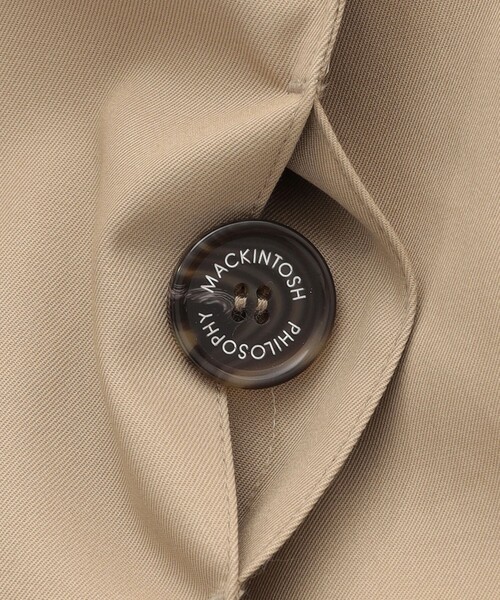 MACKINTOSH PHILOSOPHY(マッキントッシュ フィロソフィー)の「【WEB&一部店舗限定】【AIRDRIE(エイドリー)】コットンギャバジン(トレンチコート・レディース・ダークネイビー/ベージュ・38/36)」の10枚目の写真