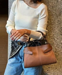 Scrap Book（スクラップブック）の「【LORIS TELLA】サイドベルトトートバッグM（トートバッグ）」