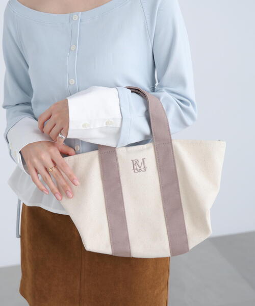 FREE'S MART（フリーズマート）の「ロゴトートバッグ（トートバッグ・レディース・ブラウン/ワンウォッシュ/グレー系その他・ﾌﾘ-）」の5枚目の写真