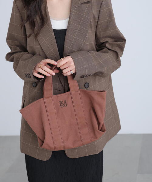 FREE'S MART（フリーズマート）の「ロゴトートバッグ（トートバッグ・レディース・ブラウン/ワンウォッシュ/グレー系その他・ﾌﾘ-）」の7枚目の写真