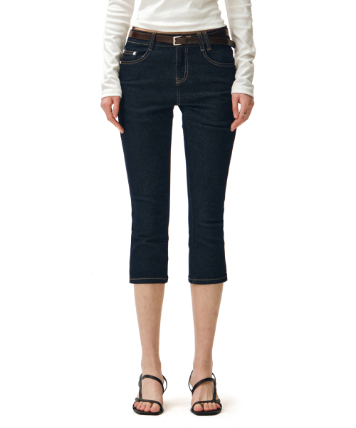 DECET WOMEN(デケット ウーマン)の「Low Rise Capri Jeans DCWPT023CPINDIGO(その他パンツ・レディース・その他・X-SMALL/SMALL/MEDIUM/LARGE)」の7枚目の写真