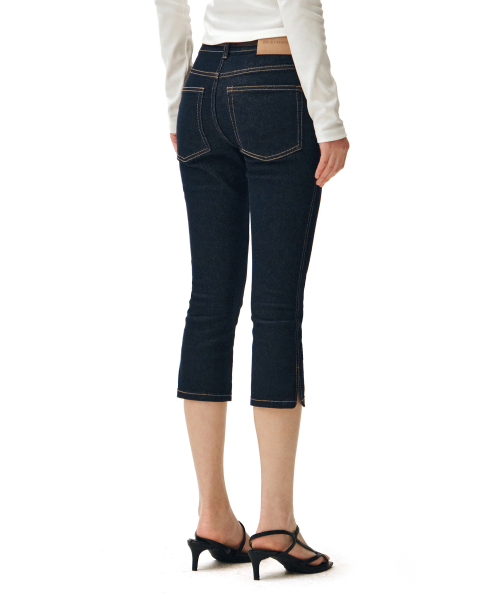 DECET WOMEN(デケット ウーマン)の「Low Rise Capri Jeans DCWPT023CPINDIGO(その他パンツ・レディース・その他・X-SMALL/SMALL/MEDIUM/LARGE)」の5枚目の写真
