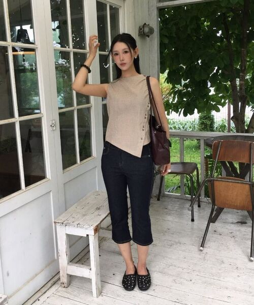 DECET WOMEN(デケット ウーマン)の「Low Rise Capri Jeans DCWPT023CPINDIGO(その他パンツ・レディース・その他・X-SMALL/SMALL/MEDIUM/LARGE)」の10枚目の写真
