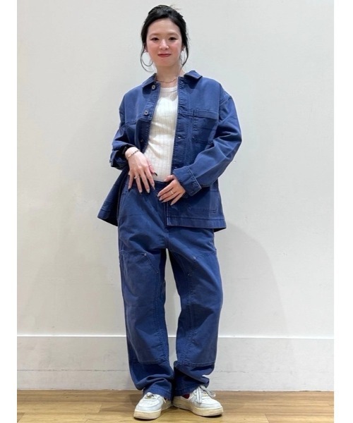 GAP(ギャップ)の「キャンバス チョアジャケット(カバーオール・メンズ・ブルー・XS/S/M/L/XL)」の4枚目の写真