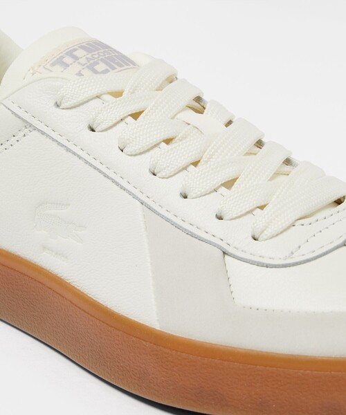 LACOSTE(ラコステ)の「レディース BASESHOT PRO 126 5 SFA クラシックコートスニーカー(スニーカー・レディース・オフホワイト/レッド・23.5cm/22.5cm/25.5cm/24.0cm/24.5cm/23.0cm)」の10枚目の写真