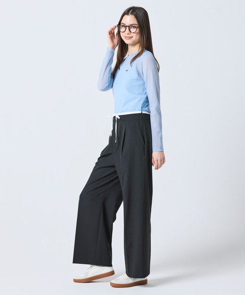 LACOSTE(ラコステ)の「レディース BASESHOT PRO 126 5 SFA クラシックコートスニーカー(スニーカー・レディース・オフホワイト/レッド・23.5cm/22.5cm/25.5cm/24.0cm/24.5cm/23.0cm)」の19枚目の写真